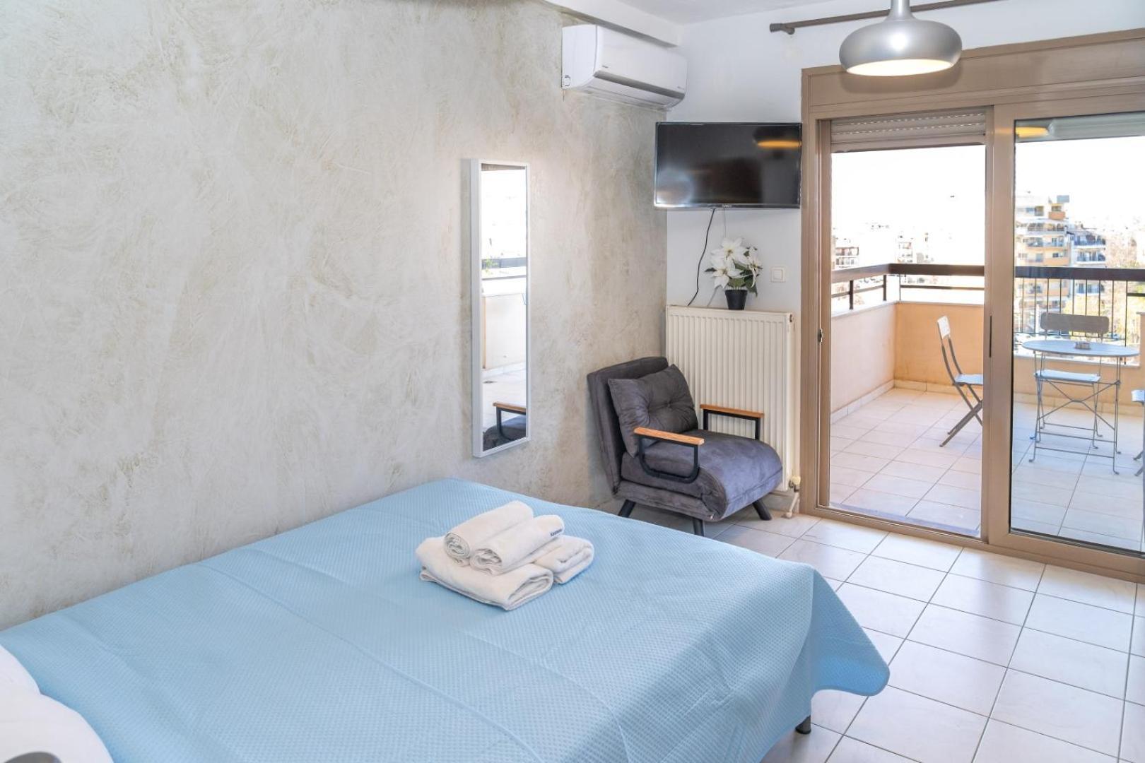 Kosmos Service Apartment Beautiful Studio 3 With Additional Cost Parking Tessalónica Exterior foto